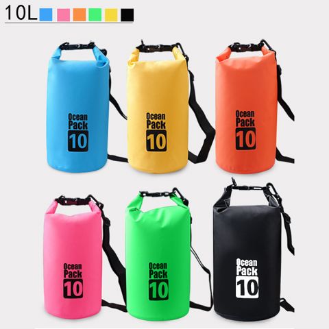 Waterproof Hiking Backpack-Orange-10L