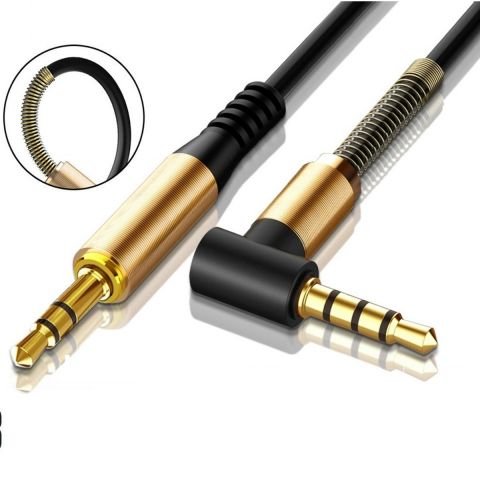 3.5mm AUX Cable Car Audio Stereo Headphone Jack Cord 