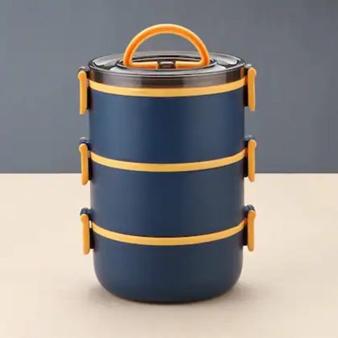Lunch Box 2000ML 3-Tier Stackable
