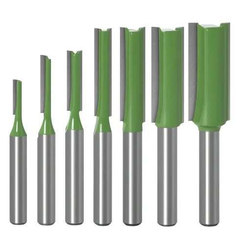 7 Pcs 1/4 Shank Router Bit