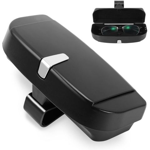Universal Car Visor Sunglasses Case