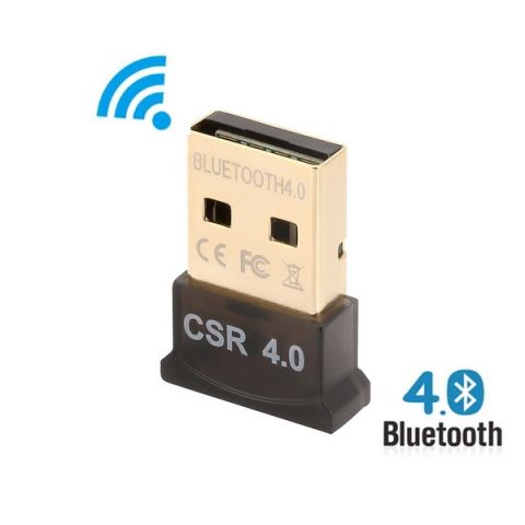 Mini USB Bluetooth 4.0 Adapter – High-Speed 3Mbps, Low-Power, Dual-Mode Dongle, Windows Compatible, Black