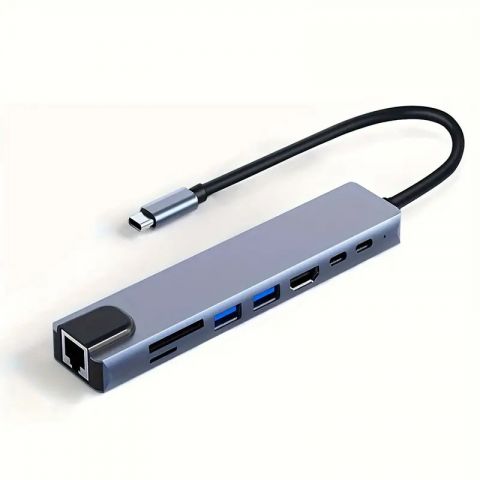 8 In 1 3.0 USB Hub Adapter