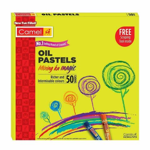 Oil Pastel Crayons 50 Shades