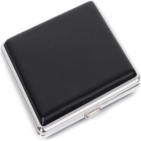 Men's Cigarette Case Holder Moisture-Proof Portable Rectangular Box
