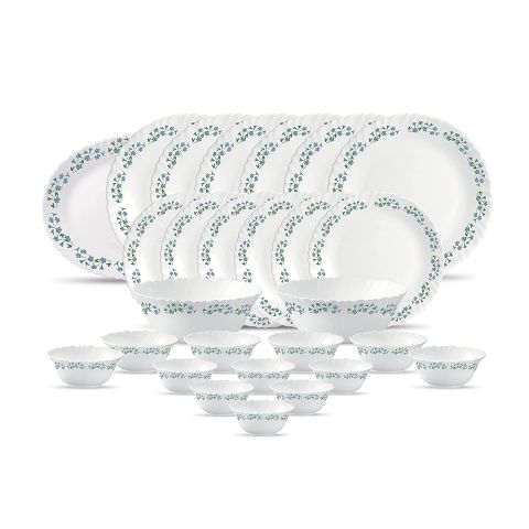 La Opala , Classique Collection, Glass Dinner Set 21 pcs-LAVENDER DEW