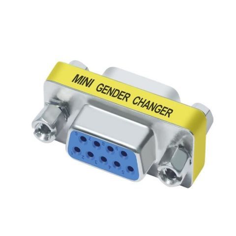DB9 Serial FEMALE TO FEMALE GENDER CHANGER ADAPTER 
