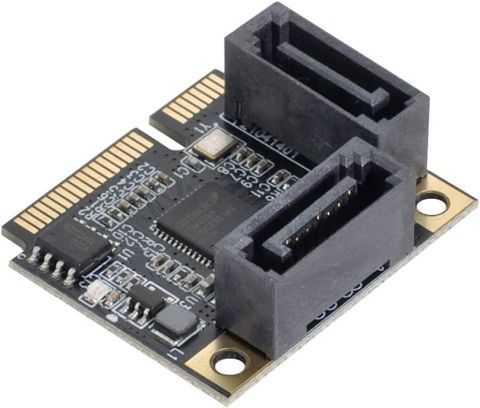 ASM1061 Mini PCIE To SATA3.0 Expansion Cards Adapter Converter Controller