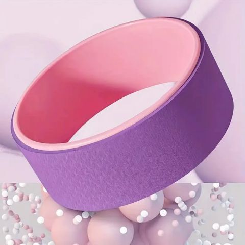 1pc Double Colors Yoga Wheel For Back Bending