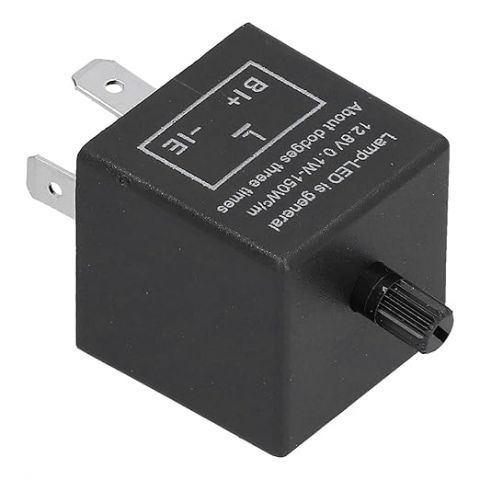 60-180min 3 Pin CF13 EP34 Car Flasher Relay Fix LED Light 