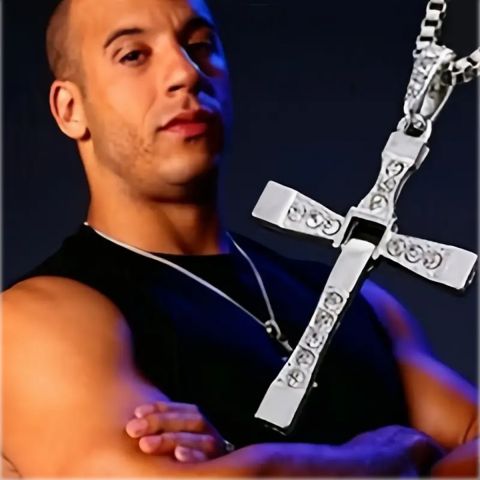 Fast and furious  Moive Necklace Cross Pendant 