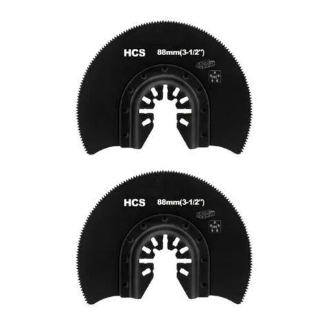 2pcs 3-1/2-Inch Semicircle Precision Saw Blades