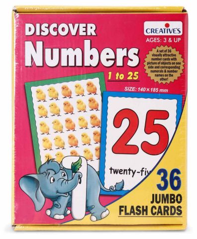 Discover Numbers Flash Cards