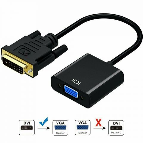 DVI-D male to VGA Female Adaptor