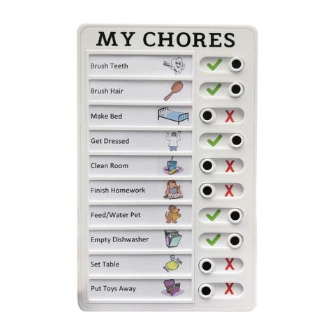 Chore Chart for Adults Boards