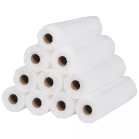 VACCUM FOOD SEALER 5MX28CM ROLL BAGS-10 Pack
