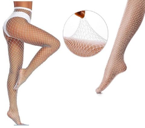 Glowing Fishnet Tights 