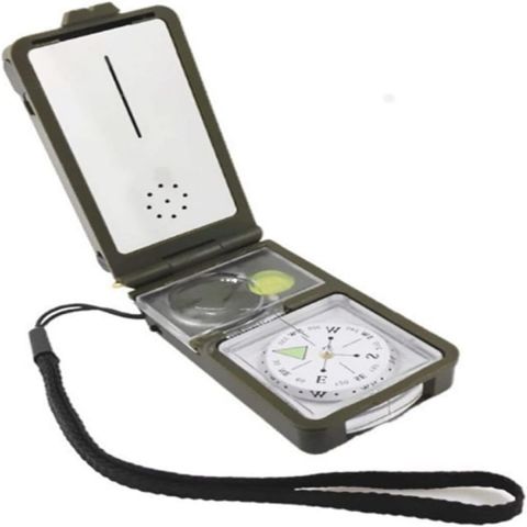 10-in-1 Tactical Survival Tool With Compass Whistle 