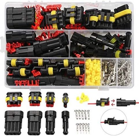 352Pc Car Electrical Wire Connector Terminals Plug Kit