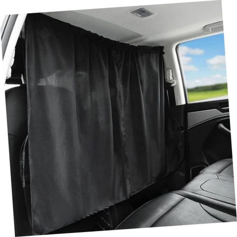 Car Divider Sunshade Curtains for Privacy Travel Nap For Car Window Shades