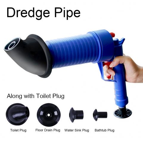 Air Pressure Drain Pump Pipe Dredge Tool 