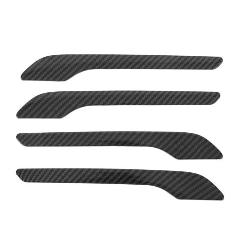 Carbon Fiber Door Silicone Sticker