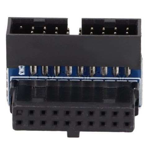 USB 3.0 19/20 Pin 90 Degree Adapter