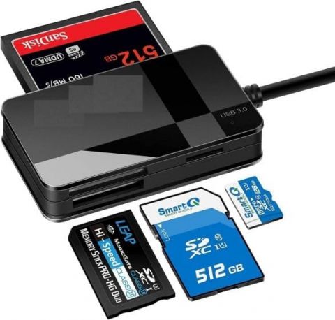 USB 3.1 All in One Multi Memory Card Reader 