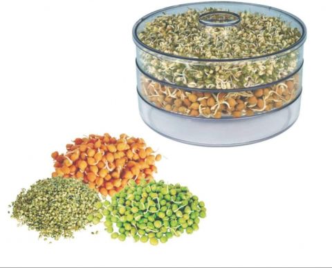 Sprout Maker Box Beans Grow 3 Tier