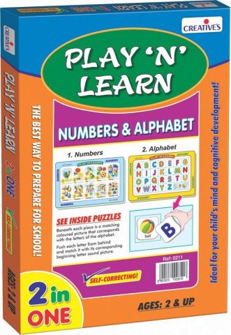 Play ‘N’ Learn – Numbers & Alphabet (Capital)