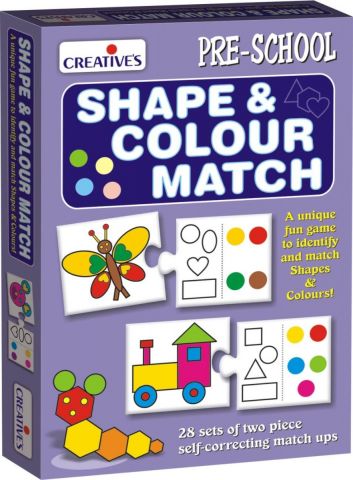 Shape & Colour Match- Cards