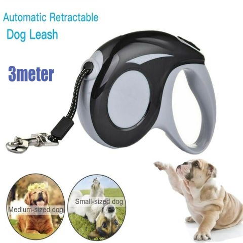 Automatic Retractable Pet Collars Leashes -3 M