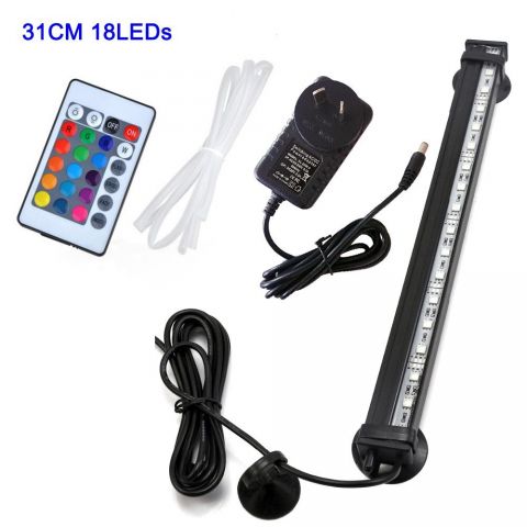 RGB Fish Tank Led Light -32cm 18 LEDs