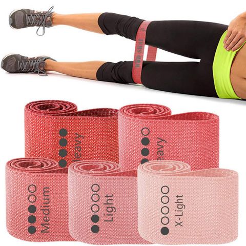 Exercise Resistance Loop Bands 5pcs/pack