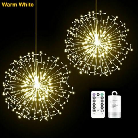 FIREWORKS 150LED String Lights-Warm White-150 LED