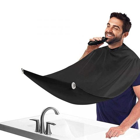 Men Beard Shaving Apron-Black