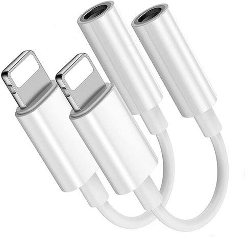 For iPhone to AUX 3.5mm Audio Jack Adapter