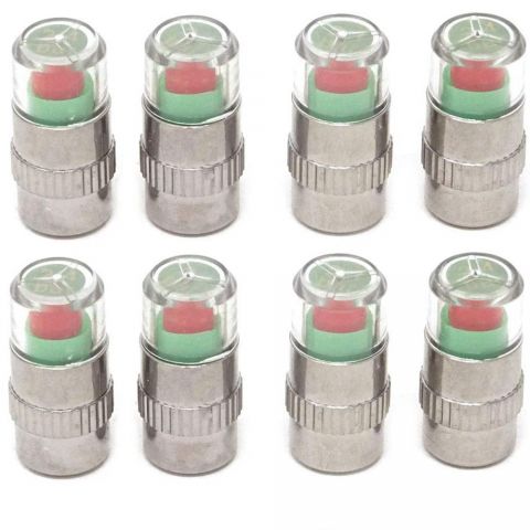 Tire Air Alert Pressure Cap Valve Gauge