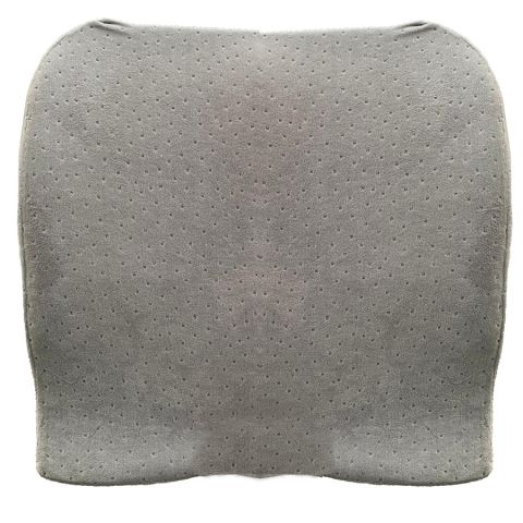 Memory Foam Lumber Seat Cushion Grey 