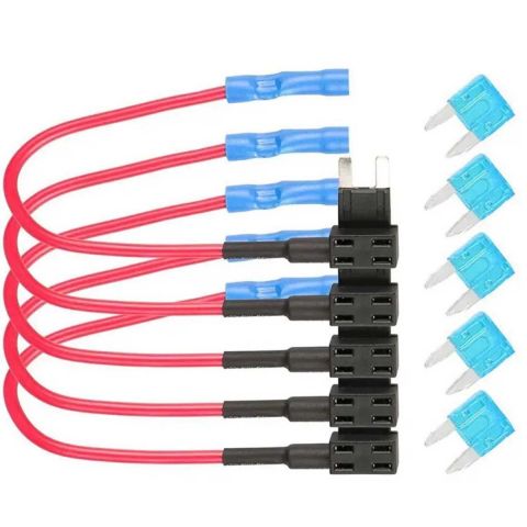 5PCS 12V 20 Amp Car Add-a-circuit Fuse