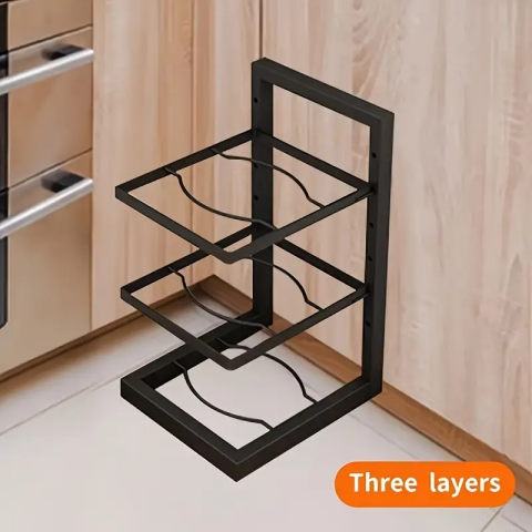 1PC Multi-layer Pot Storage Rack 