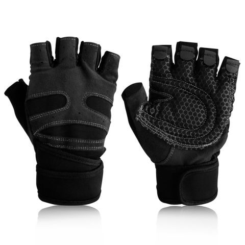 Half Finger Workout Gloves