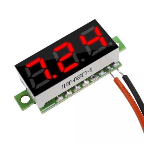 Mini Digital Voltmeter Voltage Tester Meter