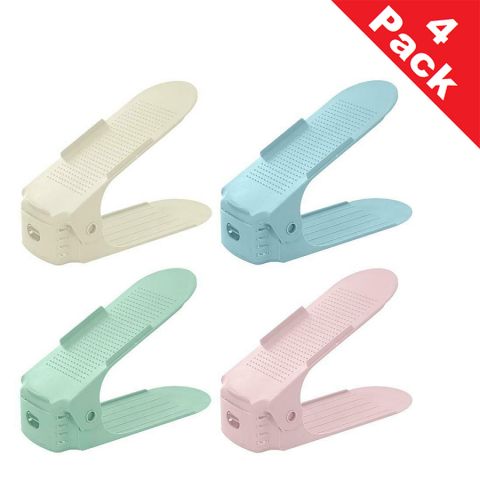 4Pcs/Set Shoe Rack Organizer 