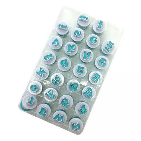 Alphabet Number Letter Mould-26pcs Lowercase Letter 