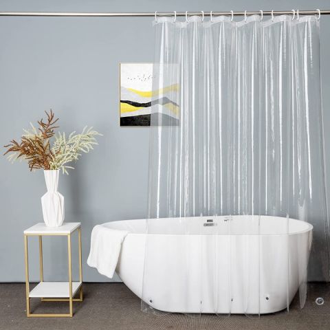 Shower Curtain Bathroom Partition 90X200CM