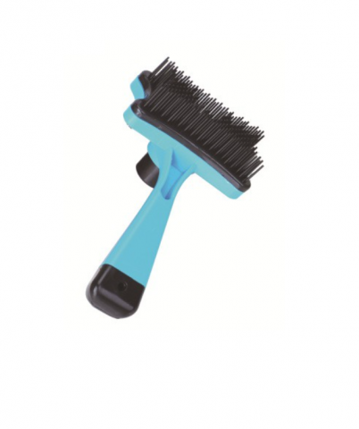Slicker Brush Grooming Rake-Blue