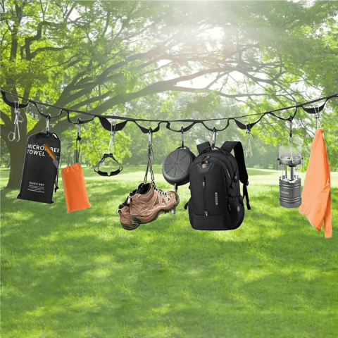 Tent Storage Clothesline, Camping Storage Strap
