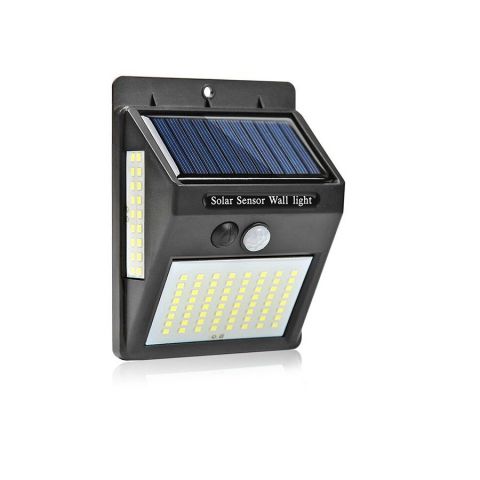 2Pcs 100LED Patio Wall Lights Solar