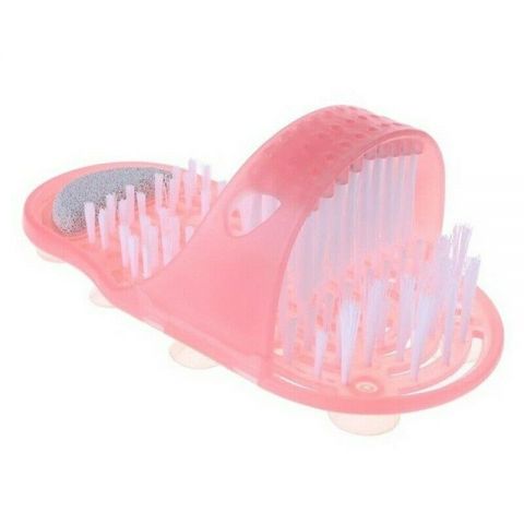 Shower Foot Massage Brush -Pink
